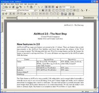 Free Word Processor - AbiWord