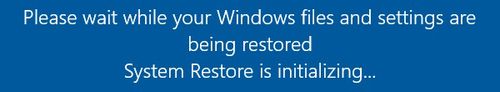 Windows 10 System Restore