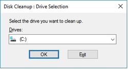 Dick Cleanup Drive Selection - Kako očistiti & ubrzati kompjuter