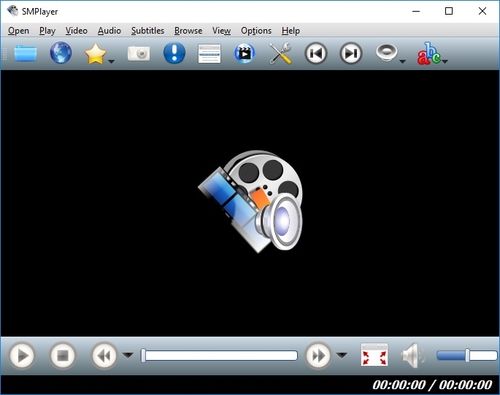 SMPlayer - osnovni prozor